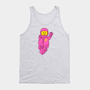 Spaceman! (Pink) Tank Top